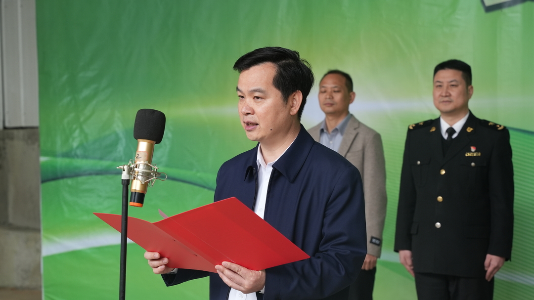 永州蔬菜直供香港试点复通发车仪式在江永举行