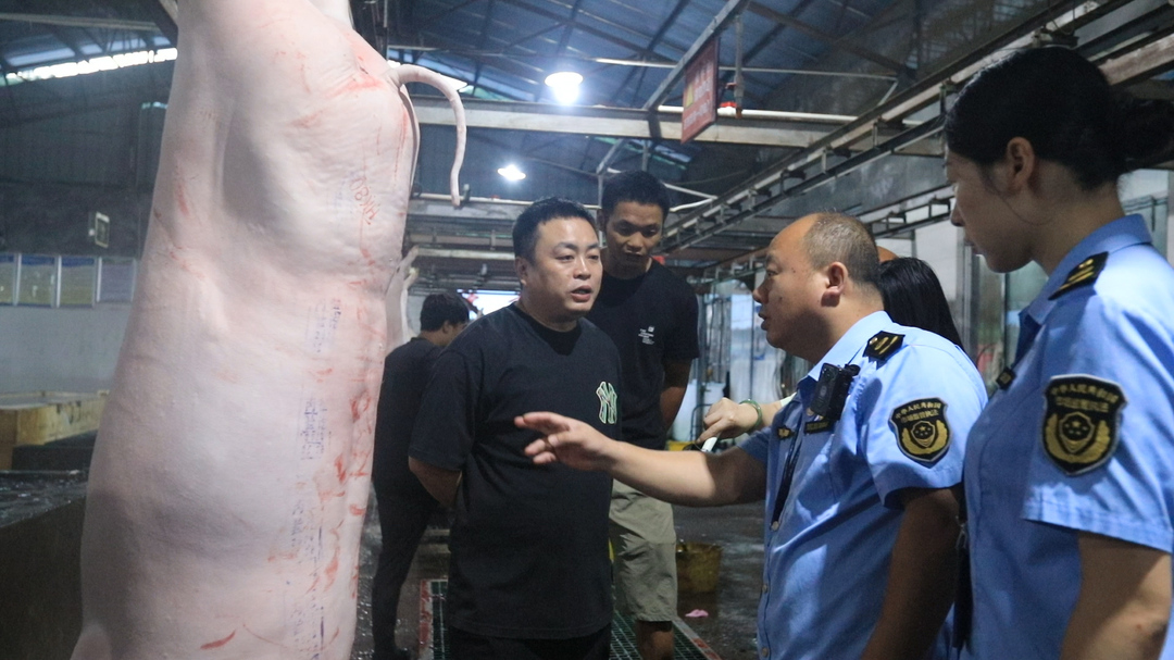 江永：护好群众的“肉篮子” 守护群众“舌尖上的安全”