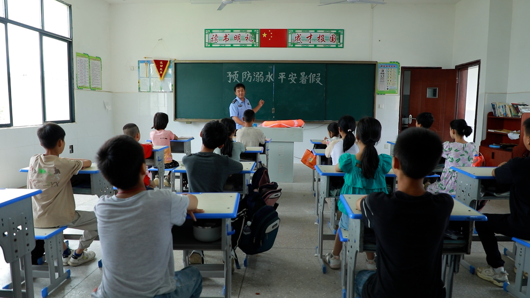 江永：防溺水宣传进校园 筑牢暑期安全防线