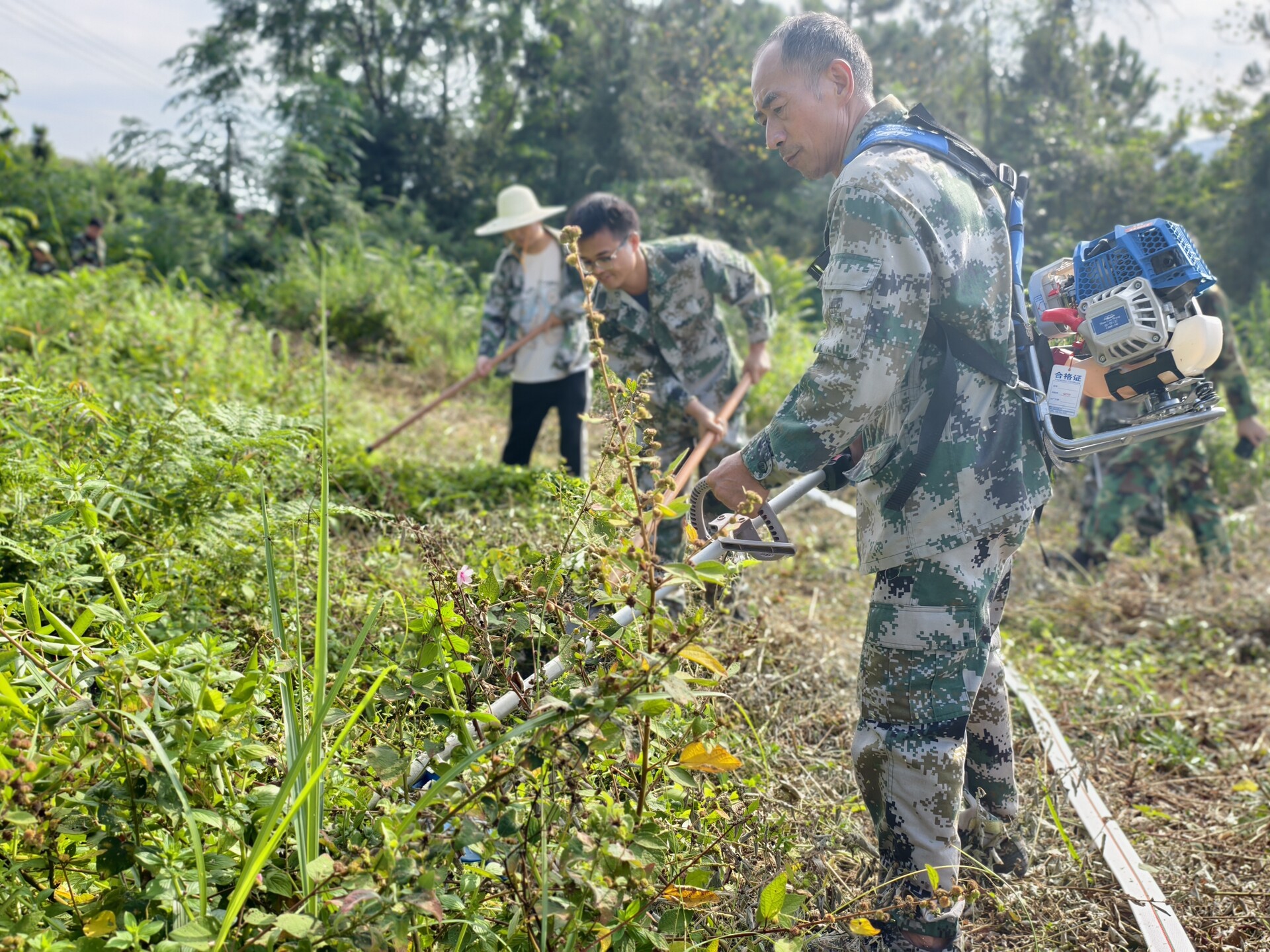 江永黑山国有林场：开展森林防火演练  筑牢森林防火屏障