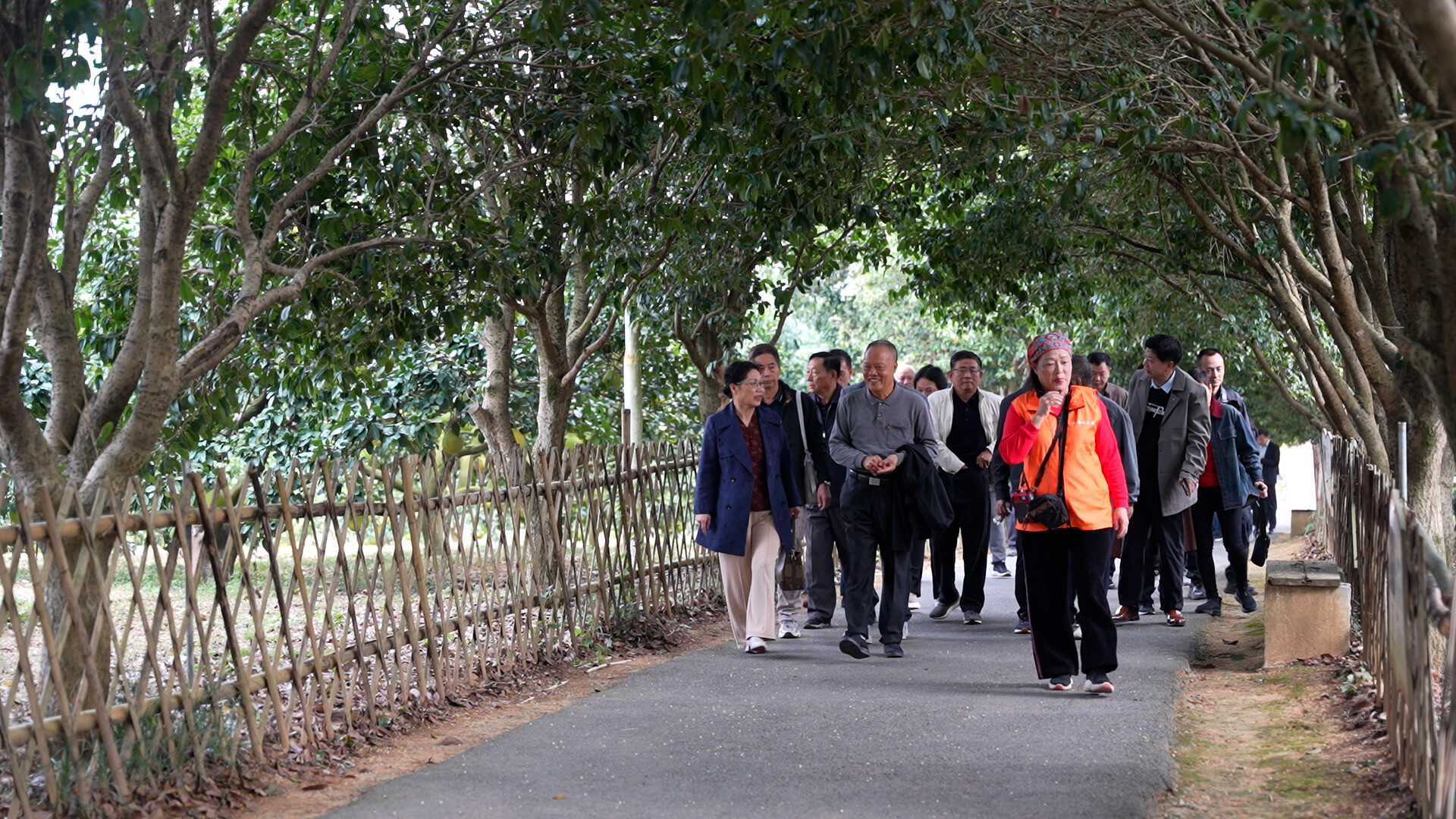 江永县组织离退休老干部欢度重阳节
